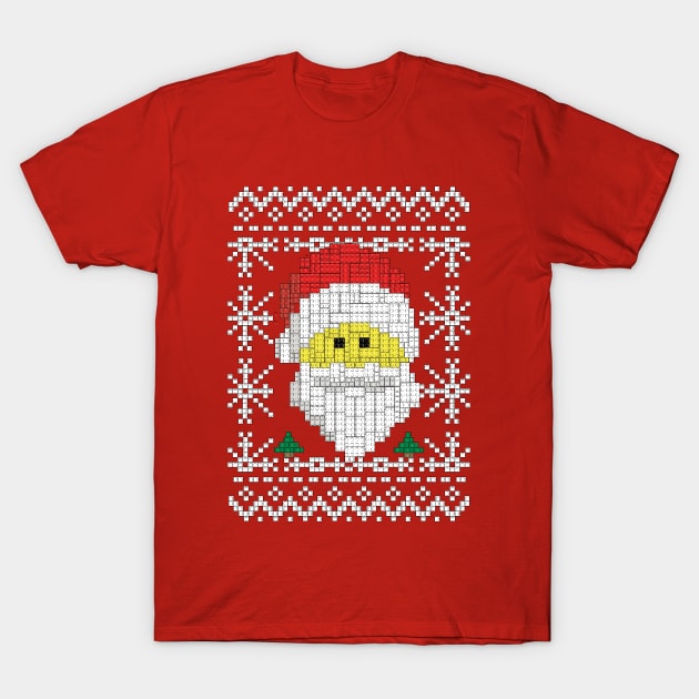 Santa ugly sweater T-Shirt by Piercek25